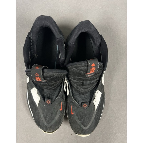 Nike Kyrie Irving 5 Low Dominoe Black White Chile Red Size 9.5 DJ6012-001 - Picture 3 of 11